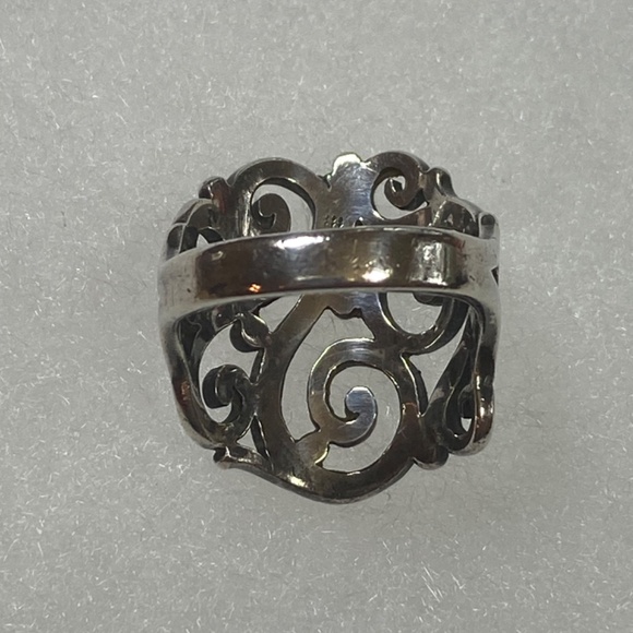 James Avery Silver Swirl Ring - Picture 3 of 6